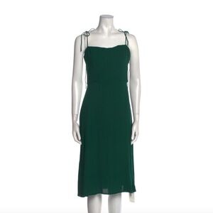 Reformation Women's Green Dress